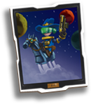 A virtual oil painting of your unique custom-made avatar permanently on display in the MODs Custom Avatar Portrait